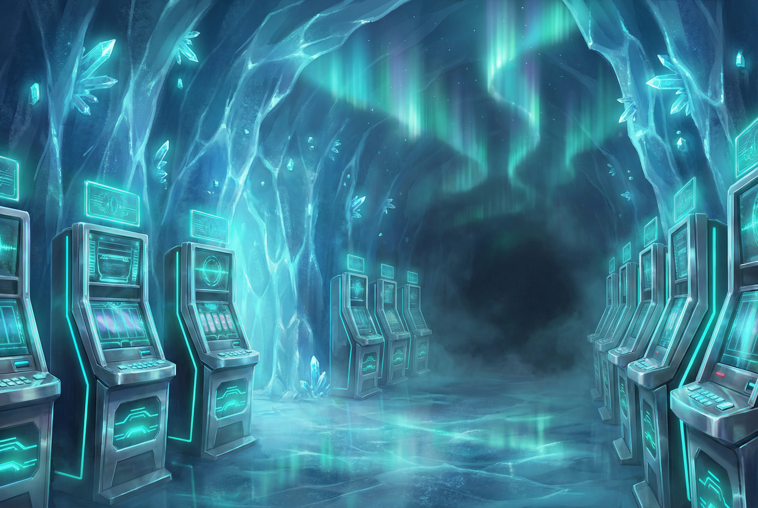 赏金女王 电子老虎机冰窟 - 高频爆分极地角子机